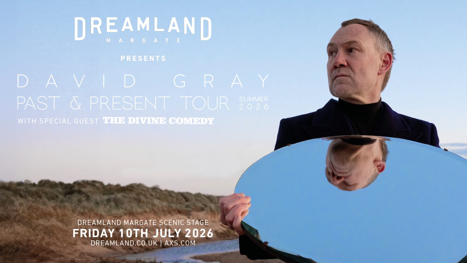 David Gray 2026 tour poster